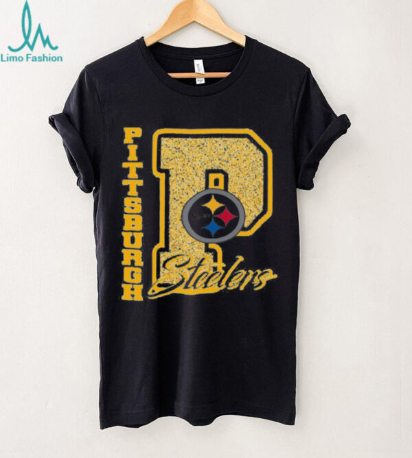 Pittsburgh Steelers Glitter P Fan Tee