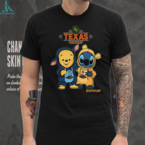 Pooh and Stitch Texas Roadhouse Mashup T Shirt