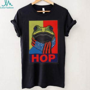 Portland Frog Hop Retro Vintage Campaign shirt