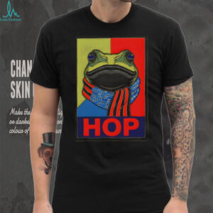 Portland Frog Hop Retro Vintage Campaign shirt
