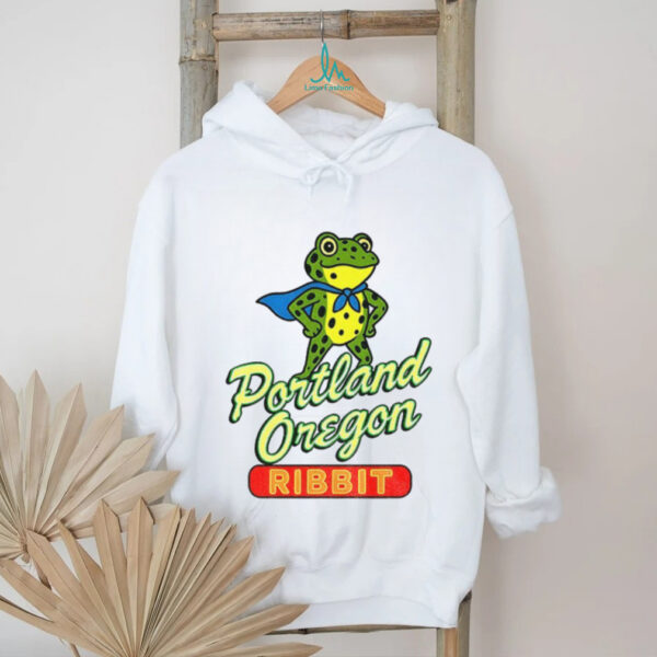 Portland Frog Portland Oregon Ribbit shirt