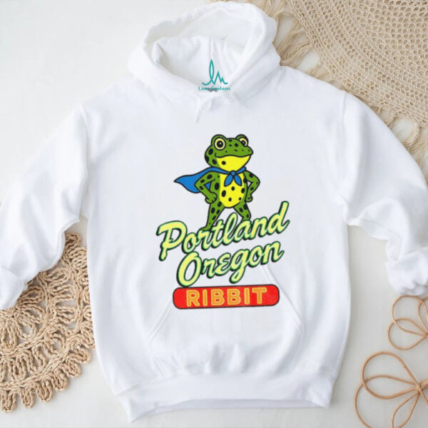 Portland Frog Portland Oregon Ribbit shirt