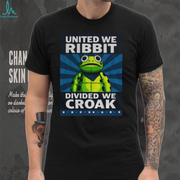 Portland Frog United we ribbit divided we croak shirt