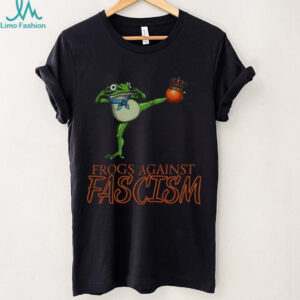 Portland Frog kick out orange king frogs against fascism anti Trump shirt
