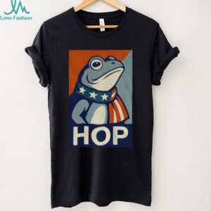 Portland HOP frog political parody American flag frog gift shirt