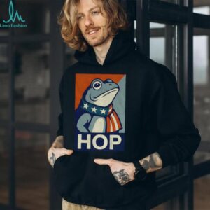 Portland HOP frog political parody American flag frog gift shirt