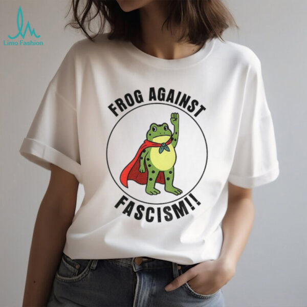 Portland frog hero frog against fascism shirt