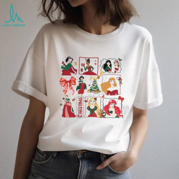 Princess Movie Christmas Holiday Lights Merry Christmas shirt