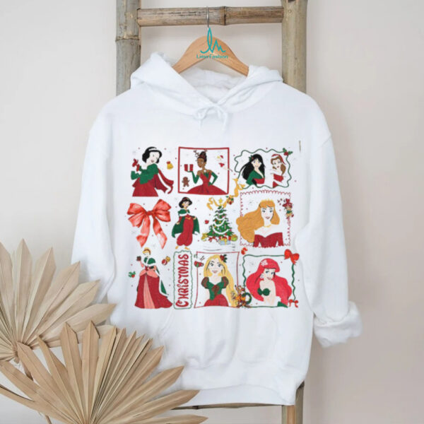 Princess Movie Christmas Holiday Lights Merry Christmas shirt