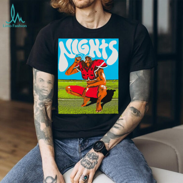 Psychedelic Gridiron Nights T Shirt
