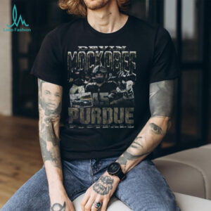 Purdue Football Devin Mockobee Black Graphic T Shirt