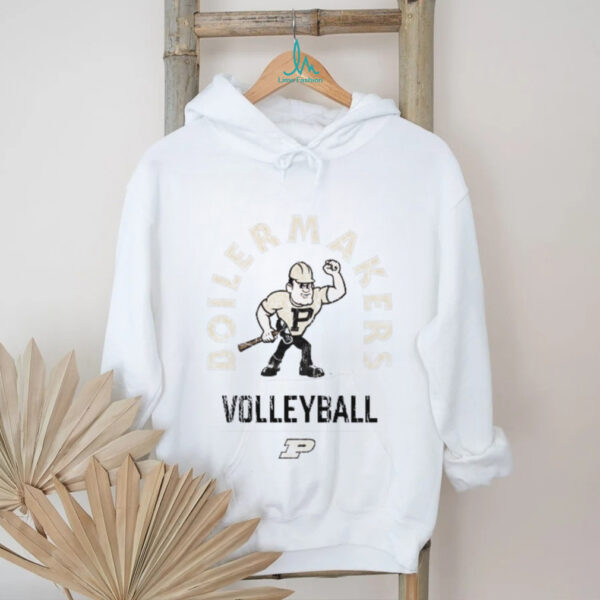 Purdue Women’s Volleyball White Mascot Shirt