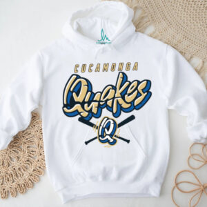 Rancho Cucamonga Quakes Merch GoTeez Crossed Bat Shirt