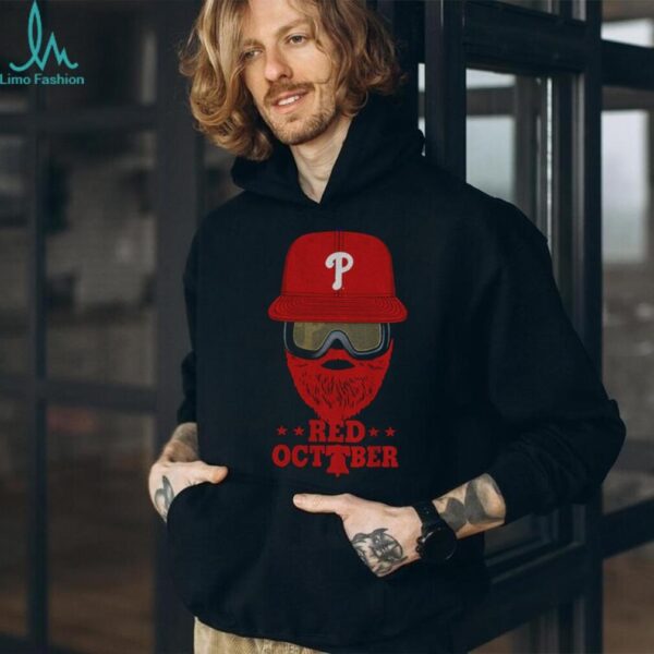 Red October red bread man The Philadelphia Phillies shirt
