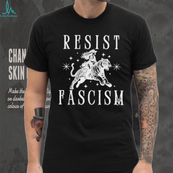 Resist Fascism Tiger shirt