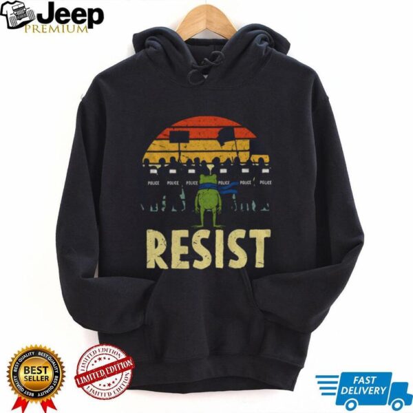 Resist Portland Frog Protest Rage Against The Machine vintage shirt