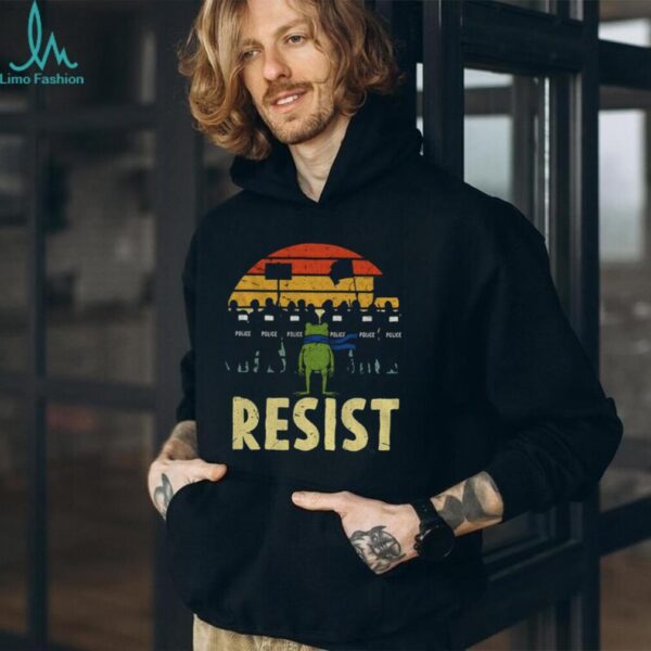 Resist Portland Frog Protest Rage Against The Machine vintage shirt