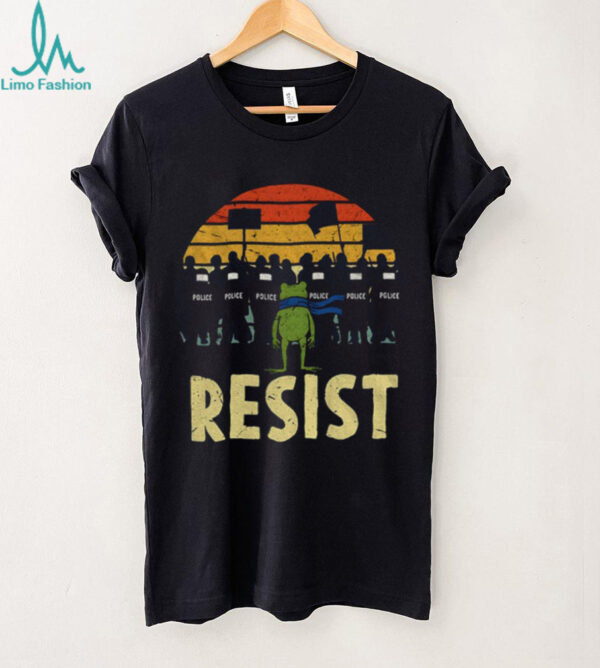 Resist Portland Frog Protest Rage Against The Machine vintage shirt