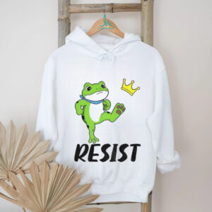 Resist Portland frog kicks crown political anti Maga shirt
