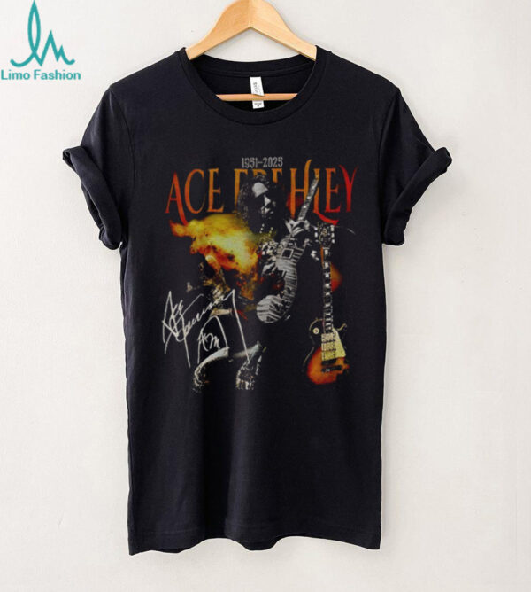 Rest in peace Ace Frehley The Spaceman 1951 2025 signature shirt