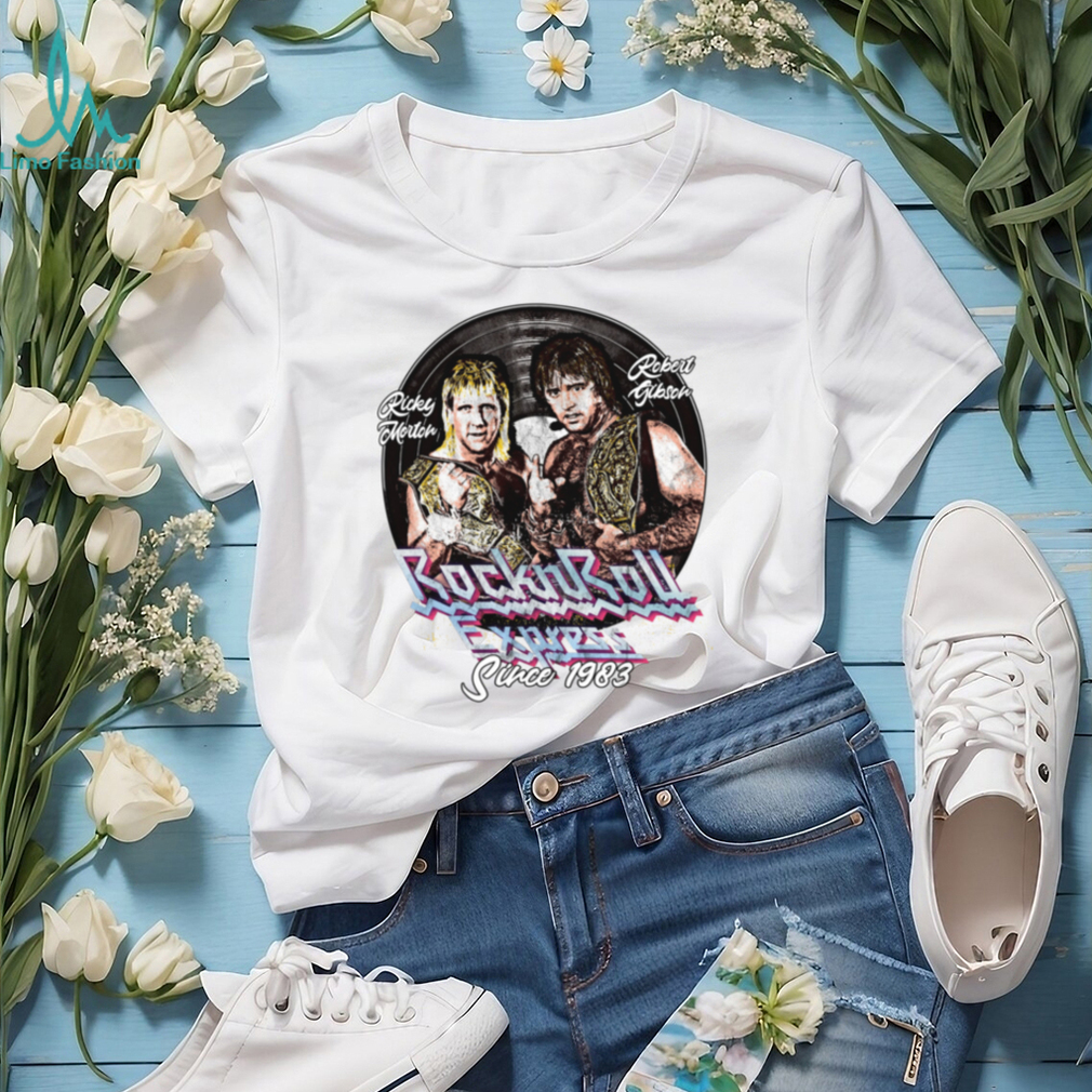 Ricky Morton Robert Gibson Rock N Roll Express Retro Wrestling Shirt Ricky Morton Robert Gibson Rock N Roll Express Retro Wrestling Shirt