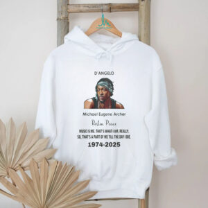 Rip Dangelo Micheal Eugene Archer 1974 2025 Shirt