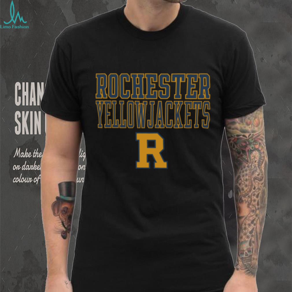 Rochester Yellow Jackets Ultimate School Logo Shirt Rochester Yellow Jackets Ultimate School Logo Shirt