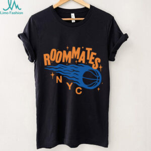 Roommates New York City Basketball Flame Team Shirt