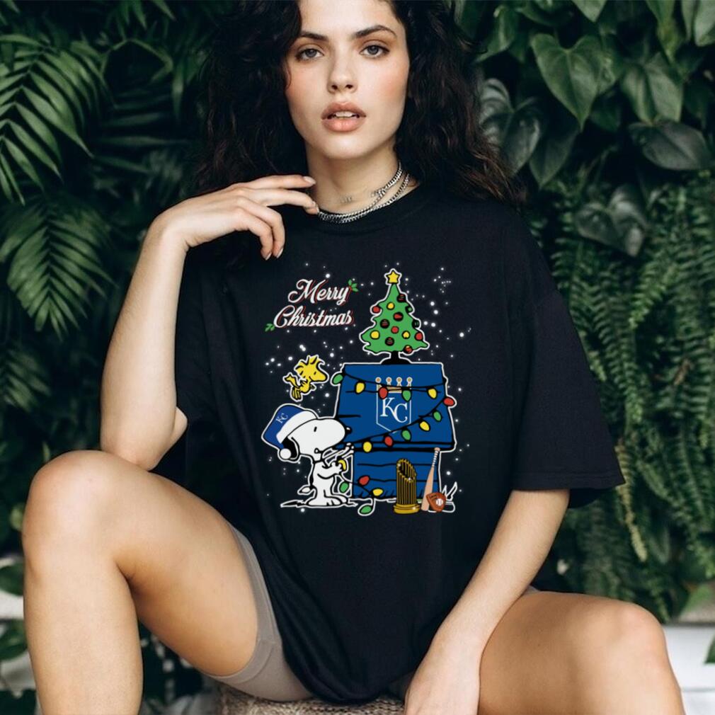 Royals Shop Merry Christmas With Snoopy Baby Kansas City Royals T Shirt Royals Shop Merry Christmas With Snoopy Baby Kansas City Royals T Shirt