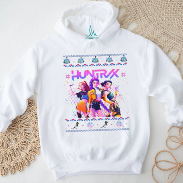 Rumi Mira Zoey Huntrix Girls Band Ugly Derpy The Tiger Kpop Movie Tour Christmas shirt