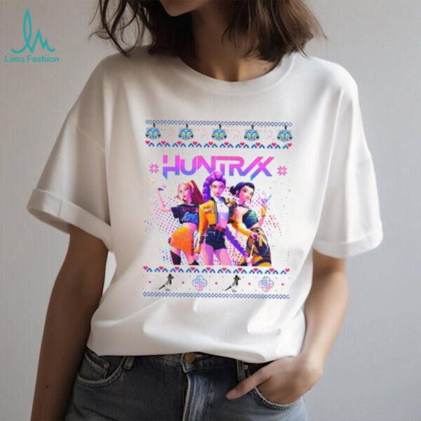 Rumi Mira Zoey Huntrix Girls Band Ugly Derpy The Tiger Kpop Movie Tour Christmas shirt