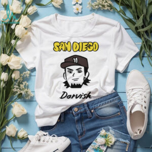 SAn Diego Padres Ride Darvish Cartoon T Shirt