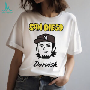 SAn Diego Padres Ride Darvish Cartoon T Shirt
