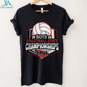SCHSL State Championships 2025 Boys Volleyball Team Shirt