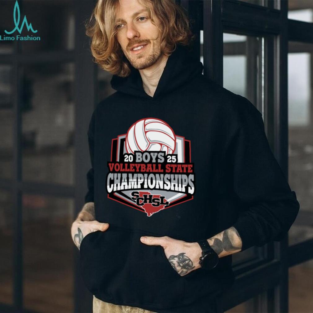 SCHSL State Championships 2025 Boys Volleyball Team Shirt SCHSL State Championships 2025 Boys Volleyball Team Shirt