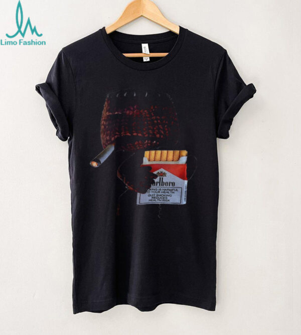 Sackboy Smoking Marlboro Little Big Planet Domo Promo Baggy shirt
