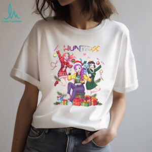 Saja Girls Derpy Tiger Kpop Demon Hunters Huntrix Merry Christmas 2025 shirt