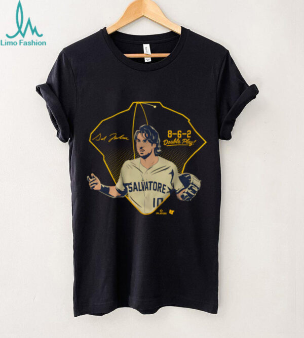 Sal Frelick Milwaukee Brewers 8 6 2 Double Play NLCS 2025 Graphic TShirt