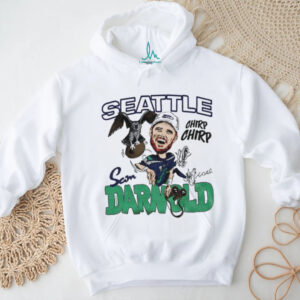 Sam Darnold Seattle Seahawks Caricature Player Chirp Chirp signature shirt