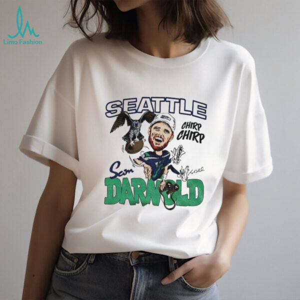Sam Darnold Seattle Seahawks Caricature Player Chirp Chirp signature shirt