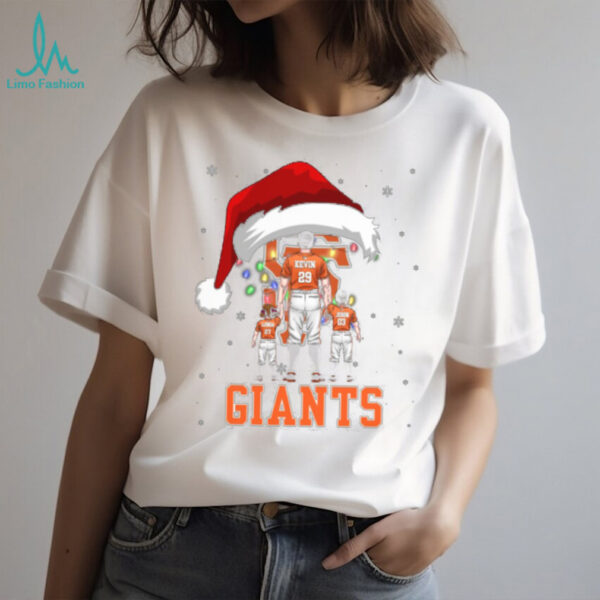 San Diego Padres Santa Christmas Lights Family Tee – Custom MLB Fan Shirt – Personalized Holiday Baseball Outfit & Gift for Adults, Kids