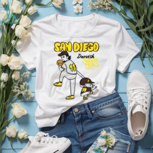 San Diego Padres Snoopy Ride Darvish Skater John T Shirt