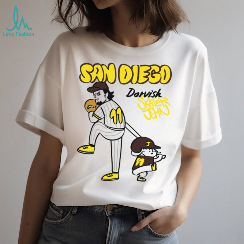 San Diego Padres Snoopy Ride Darvish Skater John T Shirt San Diego Padres Snoopy Ride Darvish Skater John T Shirt