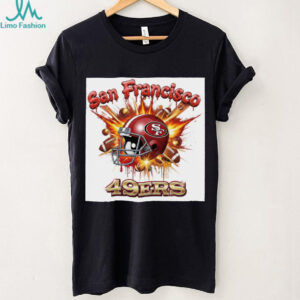 San Francisco 49ers Explosive Helmet Tee