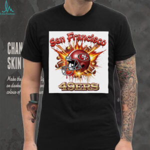 San Francisco 49ers Explosive Helmet Tee