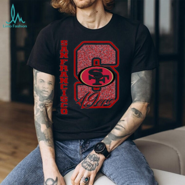 San Francisco 49ers Glitter Logo Tee