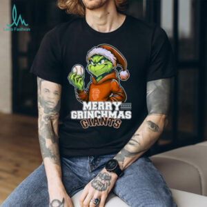 San Francisco Giants Grinch Christmas T Shirt Merry Christmas Baseball Tee