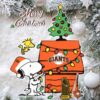 Texas Rangers Merry Christmas With Snoopy Baby T Shirt
