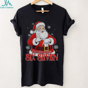Santa Claus Santa Says Six Seven Merry Christmas 2025 shirt