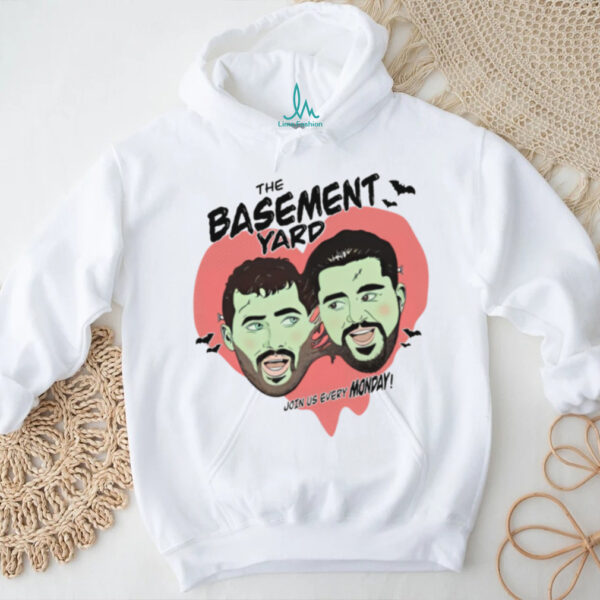 Santagato Studios Spooky Season Basement Yard T Shirt Hoodie